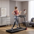 thumbnail image 2 of SuperFit 3.75HP Folding Treadmill Electric Running Machine W/Bluetooth APP Self-standing, 2 of 9