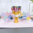 thumbnail image 2 of Birdeem Valentines Day Three-Dimensional Greeting Card, Love Blossoms Tree Paper Sculpture, Christmas Blessing Message, Thank You Card, 2 of 5