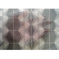 thumbnail image 4 of oneOone Cotton Silk Fabric Triangle & Hexagon Geometric Fabric Prints By Yard 42 Inch Wide, 4 of 4