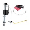 thumbnail image 2 of GUOOL Toilet Fill Valve Portable Toilet Component Height Adjustable Toilet Inlet Valve Red T4213, 2 of 9