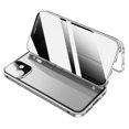thumbnail image 1 of Anti-Peeping Case with Safety Locks for  11 Glass Case Double Sided Glass with Camera Lens Protector Aluminum Bumper Case 360 Full Body Privacy Screen Protector, 1 of 13