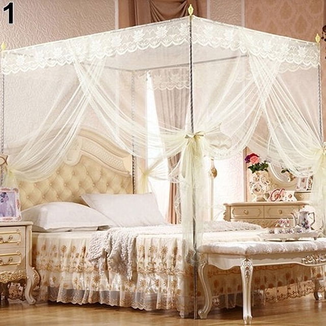 Romantic Princess Lace Mosquito Net No Frame for Twin Full Queen King Bed