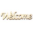 thumbnail image 2 of Mistaha "Wooden Welcome Sign Decor Set for Festive Scenes - 15 Pieces, Vintage Design, Lightweight & Portable, Perfect for Wedding Decor", 2 of 6