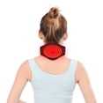 thumbnail image 1 of SSZMDLB under $5 Neck Heating Pad, Neck Brace, Magnetic Support Strap with Self Heating, Soothing Pain Relief for Neck Fatigue, Flexible Stretch Fabric, for Work, Gardening, Watching TV, Travel, 1 of 6