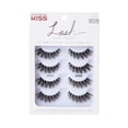 thumbnail image 1 of KISS Lash Couture Faux Mink Collection - Jubilee - 4 Pairs, 1 of 6