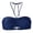 Blue, variant on GZWYHT Tankini Tops for Women Bathing Suit for Women Women's Mix & Plain Bikini Bandeau Top Swimwear Beachwear Womens Swimsuits Womens Bathing Suits Dark Blue M