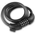 thumbnail image 2 of Opaza Bike Lock with 5-Digit Code, 1.2M/4FT Bicycle Combination Cable Lock Lightweight & Security Bike Chain Lock for Bicycle, Mountain Bike, Electric Bike,Scooter, 2 of 7