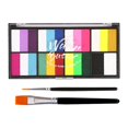 thumbnail image 1 of Body Paint Face Paint Palette, Professional Washable Palette with Brush for Kids B, 1 of 9