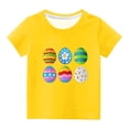 thumbnail image 1 of Chandails pour Filles Tout-Petits Enfants Garçons Filles Mignon Col Rond Imprimé Manches Courtes Haut, 1 of 1