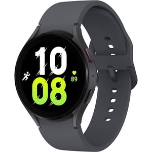 Samsung Galaxy Watch5 Smartwatch (44mm, Bluetooth) – Workout & Fitness Tracking, Sleep Coaching, Body Composition Analyzer – Graphite, Refurbished (Good Condition)