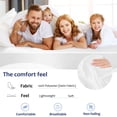 thumbnail image 3 of Unique Bargains Satin Silk Fitted Bed Sheet with Deep Pocket Ultra Luxury Smooth, 3 of 7