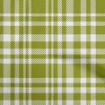 thumbnail image 1 of oneOone Cotton Cambric Green Fabric Check Sewing Material Print Fabric By The Yard 56 Inch Wide, 1 of 4