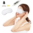 thumbnail image 1 of Antqov Heated Eye Mask, Warm Eye Compress Mask for Dry Eyes, USB Eye Heating Pad with Temperature & Timer Control Eye Mask for Sleeping - Contoured, Home Accessories, 1 of 8