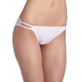 thumbnail image 1 of Vanity Fair Womens Body Shine Illumination String Bikini, 6, Star White, 1 of 2