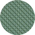 thumbnail image 1 of Ahgly Company Tapis d'Intérieur Lavable en Machine Carré Transitionnel Vert Émeraude, 3 Pieds Carré, 1 of 7
