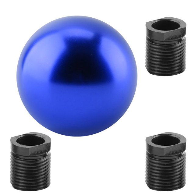 Metal Gear Shift Knob, Car Universal Manual Knob Gear Shift Head Round Ball Shape