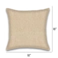 thumbnail image 2 of Herringbone Stripe Cotton Cushions Set of 2 Poly Filled With Zipper Machine Washable, 2 of 4