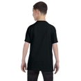 thumbnail image 2 of Jerzees T-Shirt à Manches Courtes Col Ras du Cou Youth DRI-POWER Active, L, Noir, 2 of 3