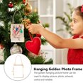 thumbnail image 3 of CIMAXIC Floating Frame 2pcs Wall Golden Photo Frame Hanging Golden Photo Frame Glass Hanging Picture Frame,2.95"X1.97"X0.39", 3 of 5