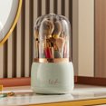 thumbnail image 2 of Makeup Organizers and Storage,Makeup Organizer for Vanity Organizer for Makeup Storage Box High-End Pen Box-Shaped Personalized Golden Comb Pen High-End Sense Large Capacity, 2 of 3