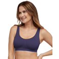 thumbnail image 1 of Bali Womens One Smooth All Around Smoothing Bralette, S, Pop Art Purple, 1 of 1