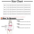 thumbnail image 3 of CEHVOM Maillot de Bain pour Femmes Grande Taille à Volants Fendu Bikini, 3 of 5
