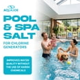 thumbnail image 2 of Aqua Joe Lot de 2 Sel de Spa pour Piscine à Dissolution Rapide de 40 Livres pour Générateurs de Chlore, AJ-PS40, 2 of 5