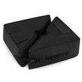 thumbnail image 1 of Gymax Lot de 2 Base Carrée pour Parasol Poids pour Sac de Sable Support de Parasol de Patio avec Fentes, 1 of 10