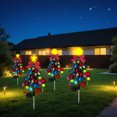 thumbnail image 3 of Christmas Decorative Garden Lights Christmas Tree LED Solar Lights Courtyard Decoration LED Lights Garden Courtyard Decoration Smart Light Bulbs That Work with 100w Lamp for Living Room Modern Outdoor, 3 of 3