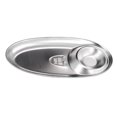 thumbnail image 4 of Spice Dish, Snack Plate Divided Stable 304 Stainless Steel Safe  For Outdoor For Camping L,S, 4 of 8