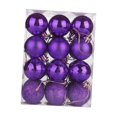 thumbnail image 2 of 24Pcs Christmas Balls Christmas Tree Hanging Balls for Wedding Party Holiday, 2 of 8