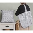 thumbnail image 5 of Soimoi White Rayon Fabric Octagon Art Geometric Printed Fabric 1 Yard 42 Inch Wide, 5 of 5