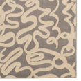 thumbnail image 3 of Linon Calibri Sasha Polypropylene 4'3"x7'3" Rug in Gray and Bone, 3 of 6