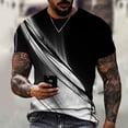 thumbnail image 2 of Ketyyh-chn99 Shirts Chemises pour Hommes Gym Golf Chemises Col Rond Confortable Coton Coupe Décontractée T - Amples pour Hommes T-Shirt Classique Doux Blanc,P, 2 of 4