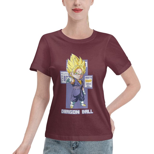 Women's Basic Short Sleeve T-Shirt Super Saiyan