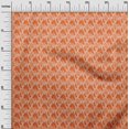 thumbnail image 3 of oneOone Silk Tabby Orange Fabric Abstracts Fabric For Sewing Printed Craft Fabric By The Yard 42 Inch Wide, 3 of 5