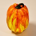 thumbnail image 4 of Gupgi Halloween Pumpkin Light, Resin Light Up Battery Operated 3D LED Lighted Pumpkin Lamp, 4 of 9
