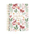 thumbnail image 1 of LSLJS Year Month Plan Book A5 Schedule Book Flower Hardshell Coil Notebook, Home Accessories, 1 of 1