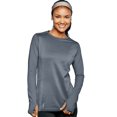 thumbnail image 1 of Duofold Womens Varitherm Brushed Back Long Sleeve Crew, XL, Stormy Night, 1 of 2