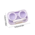 thumbnail image 3 of karymi Contacts Lens Case Portable and Great Looking Travel Contacts Lens Storage Box Compact Holders for Daily and Travel Use Party Favors Womens Gifts, 3 of 6