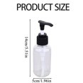 thumbnail image 3 of SUTENGDA 2PCS 200ml Empty Lotion Pump Bottles Refillable Plastic Containers Clear Great for Soap Shampoo Lotions Liquid Body Soap and Massage Liquid Container for Bathroom Shampoo and Bod, 3 of 9