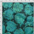 thumbnail image 4 of oneOone Georgette Viscose Dusty Teal Green Fabric Abstract Leaf Texture Sewing Craft Projects Fabric Prints By Yard 42 Inch Wide, 4 of 4