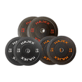 thumbnail image 1 of HAJEX Olympic Rubber Bumper Plates Set 2 inch - 100LB Set - ( 10LB, 15LB & 25LB), 1 of 5