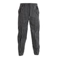 thumbnail image 4 of thinsony Elastic Restaurant Cafe Chef Waiter Pants Trousers Uniform Accs Striped XXXL, 4 of 8