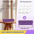 thumbnail image 4 of CUITING 3 Pcs Replacement Microfiber Pad for Universal Commercial 16.5 Inch Mop Head Flat Mop Head Wet & Dry Commercial Cleaning Refills Reusable Mop Refills Fit for Most Microfiber Flat, 4 of 7