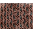 thumbnail image 4 of oneOone Georgette Viscose Fabric Leaves & Paisley Block Decor Fabric Printed BTY 42 Inch Wide, 4 of 4