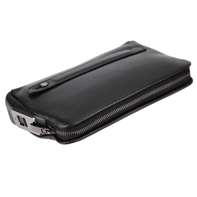 Men Wallet, Smart Fingerprint Wallet, Fingerprint Security Anti-Theft Handbag Black FL-V1 Men Wallet For Access Control Men Anti-Theft Handbag
