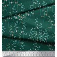 thumbnail image 2 of Soimoi Poly Georgette Fabric Artistic Floral Print Fabric by The Yard 52 Inch Wide, 2 of 3