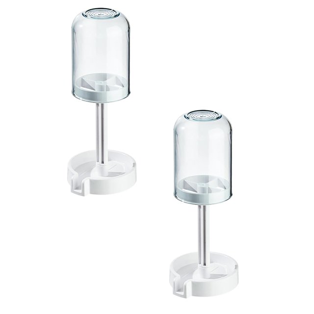 Toothbrush Holder With Lid Toothbrush Holder And Cup Covered Toothbrush Holder | Multifunctional 3 Slots Bathroom Organizer Bathroom Holder Stand Gadgets For Electric Toothbrus