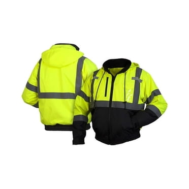 Pyramex Sécurité Rj3110S Rj31 Series Vestes Bomber Lime Haute Visibilité - Taille Small